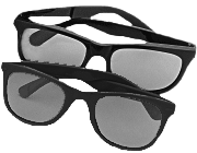 SO010 Standard 3-D Polarized Viewers (5/pkg)