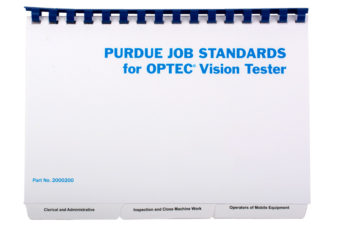 2000220 Purdue Job Book (5 Pads of Recording Forms)