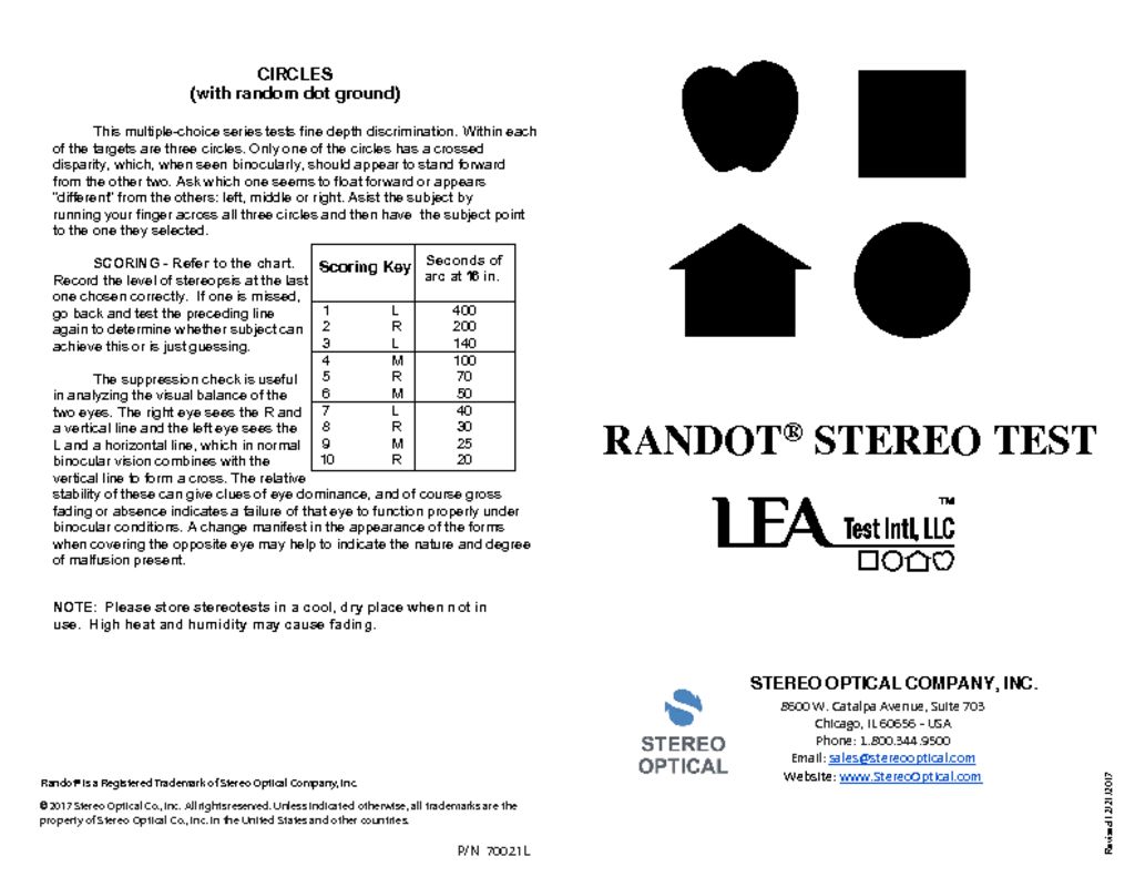 LEA Symbols RANDOT 2017 User Manual ONLY 12 21 17 2 Stereo Optical LEA Symbols RANDOT 2017 User Manual ONLY 12 21 17 2 Stereo Optical
