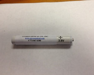 Copeland-Optec Streak Retinoscope 3.6v Halogen Rechargeable Battery
